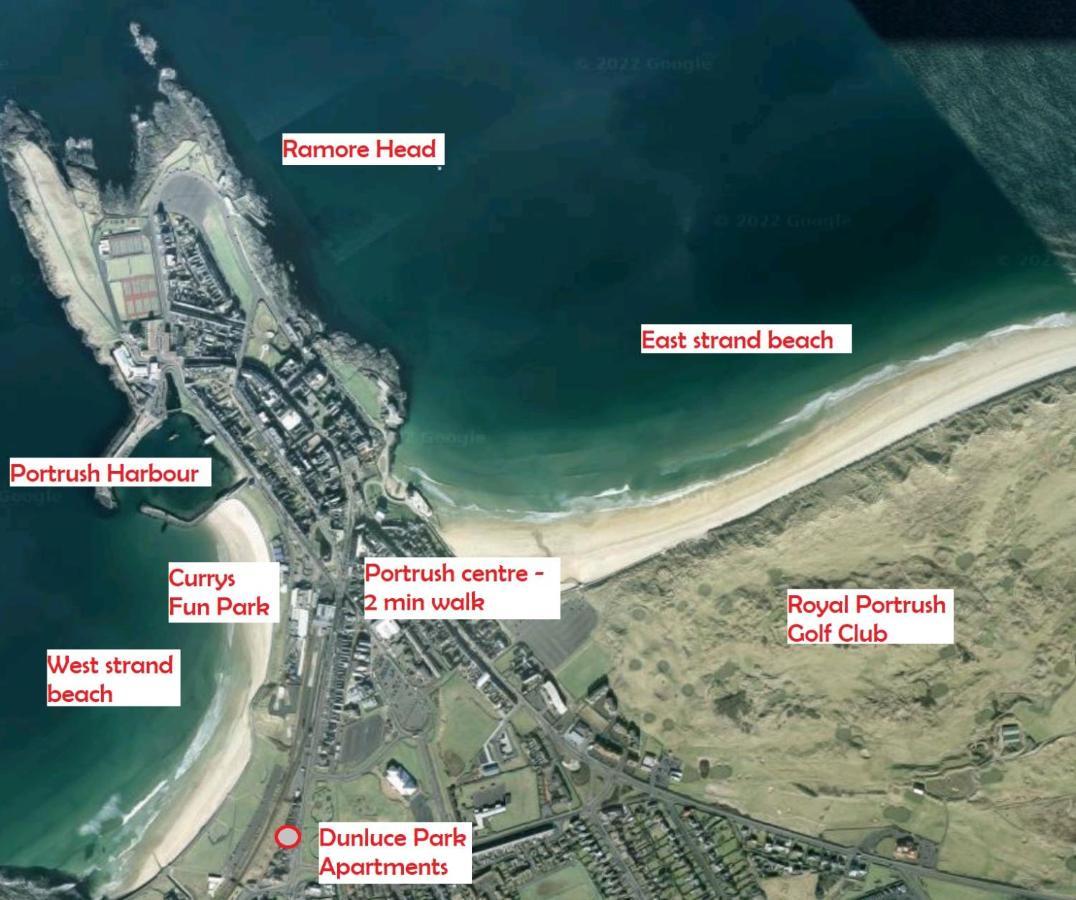 5 Dunluce Park - Portrush By The Sea Apartment Ngoại thất bức ảnh